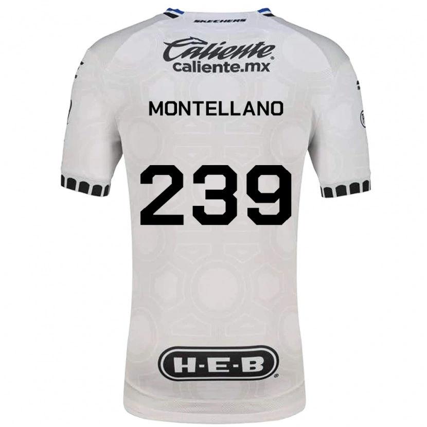 Danxen Mann Miguel Montellano #239 Hvit Svart Blå Hjemmetrøye Drakt Trøye 2026/27 Skjorter T-Skjorte