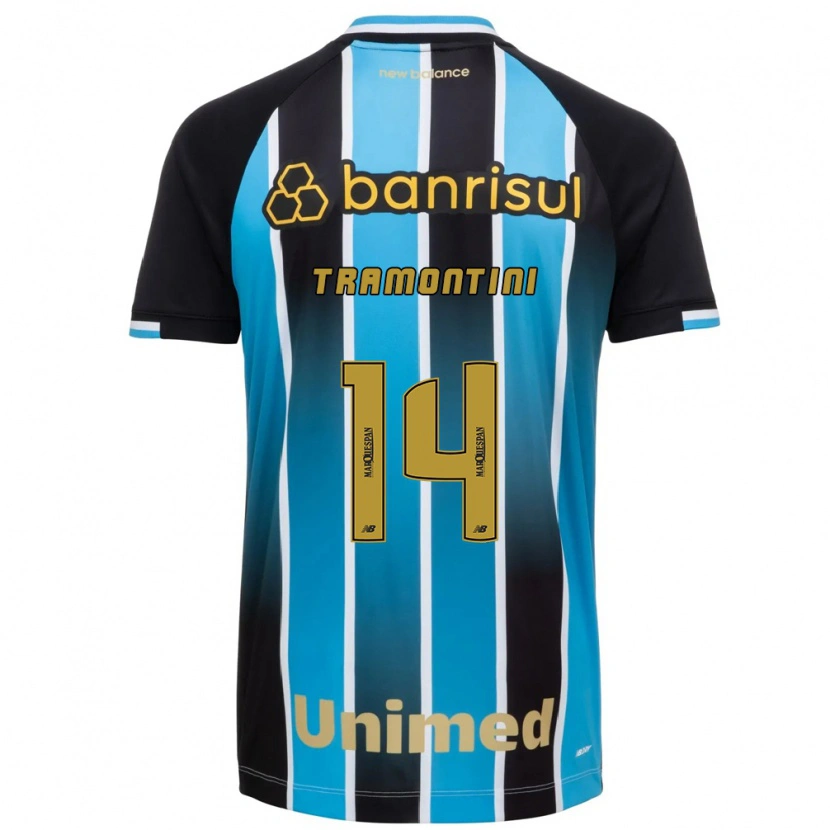 Danxen Mann Bernardo Tramontini #14 Blå Brun Svart Hjemmetrøye Drakt Trøye 2026/27 Skjorter T-Skjorte