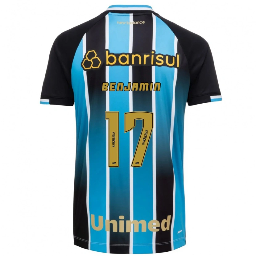 Danxen Mann Benjamin Dos Santos #17 Blå Brun Svart Hjemmetrøye Drakt Trøye 2026/27 Skjorter T-Skjorte