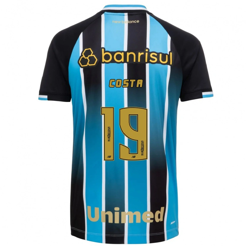 Danxen Mann Diego Costa #19 Blå Brun Svart Hjemmetrøye Drakt Trøye 2026/27 Skjorter T-Skjorte
