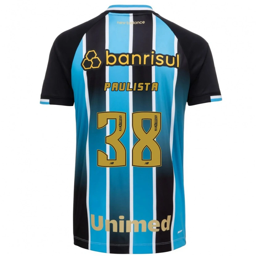 Danxen Mann Caio Paulista #38 Blå Brun Svart Hjemmetrøye Drakt Trøye 2026/27 Skjorter T-Skjorte