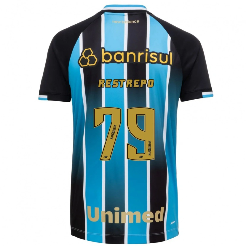 Danxen Mann Kelly Restrepo #79 Blå Brun Svart Hjemmetrøye Drakt Trøye 2026/27 Skjorter T-Skjorte
