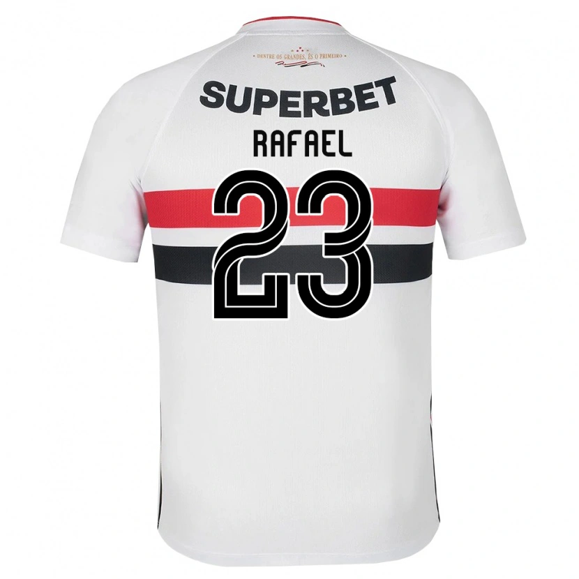 Danxen Mann Rafael Pires Monteiro #23 Hvit Rød Svart Hjemmetrøye Drakt Trøye 2026/27 Skjorter T-Skjorte