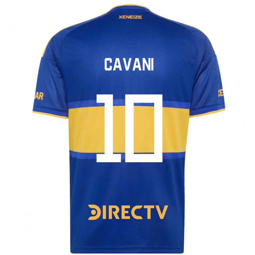 Danxen Mann Edinson Cavani #10 Kongelig Blå Gul Hjemmetrøye Drakt Trøye 2026/27 Skjorter T-Skjorte
