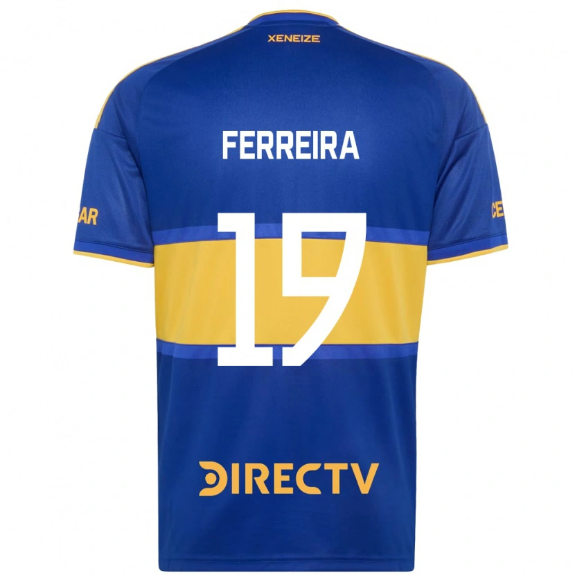 Danxen Mann Kevin Ferreira #19 Kongelig Blå Gul Hjemmetrøye Drakt Trøye 2026/27 Skjorter T-Skjorte