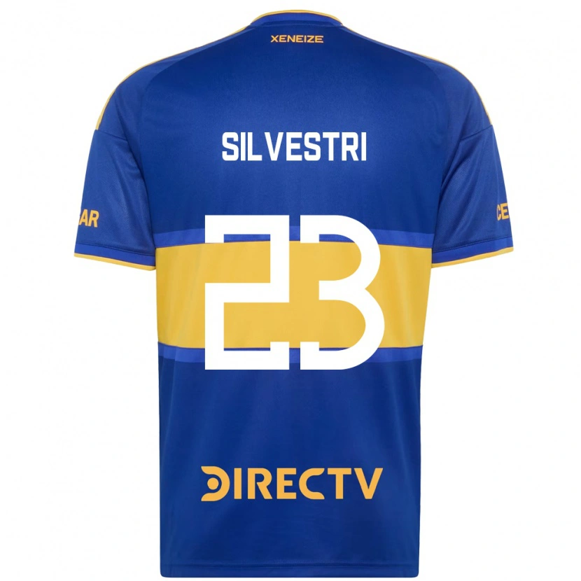 Danxen Mann Delfina Silvestri #23 Kongelig Blå Gul Hjemmetrøye Drakt Trøye 2026/27 Skjorter T-Skjorte