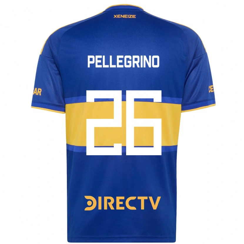 Danxen Mann Marco Pellegrino #26 Kongelig Blå Gul Hjemmetrøye Drakt Trøye 2026/27 Skjorter T-Skjorte