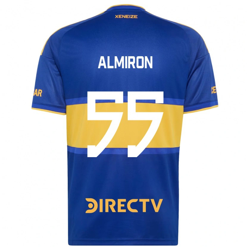 Danxen Mann Ezequiel Almiron #55 Kongelig Blå Gul Hjemmetrøye Drakt Trøye 2026/27 Skjorter T-Skjorte