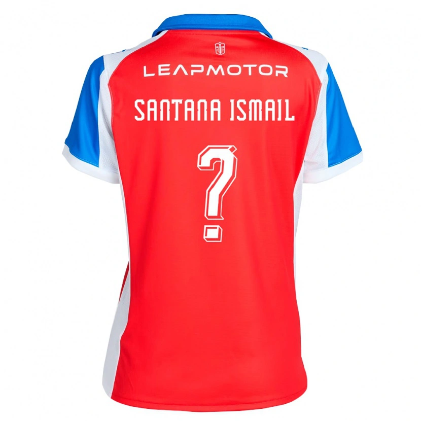 Danxen Mann Benjamin Santana Ismail #0 Rød Blå Bortetrøye Drakt Trøye 2026/27 Skjorter T-Skjorte