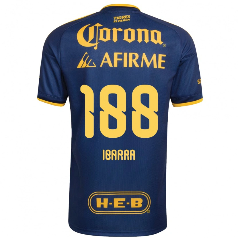 Danxen Mann Juan Ibarra #188 Kongelig Blå Gul Bortetrøye Drakt Trøye 2026/27 Skjorter T-Skjorte