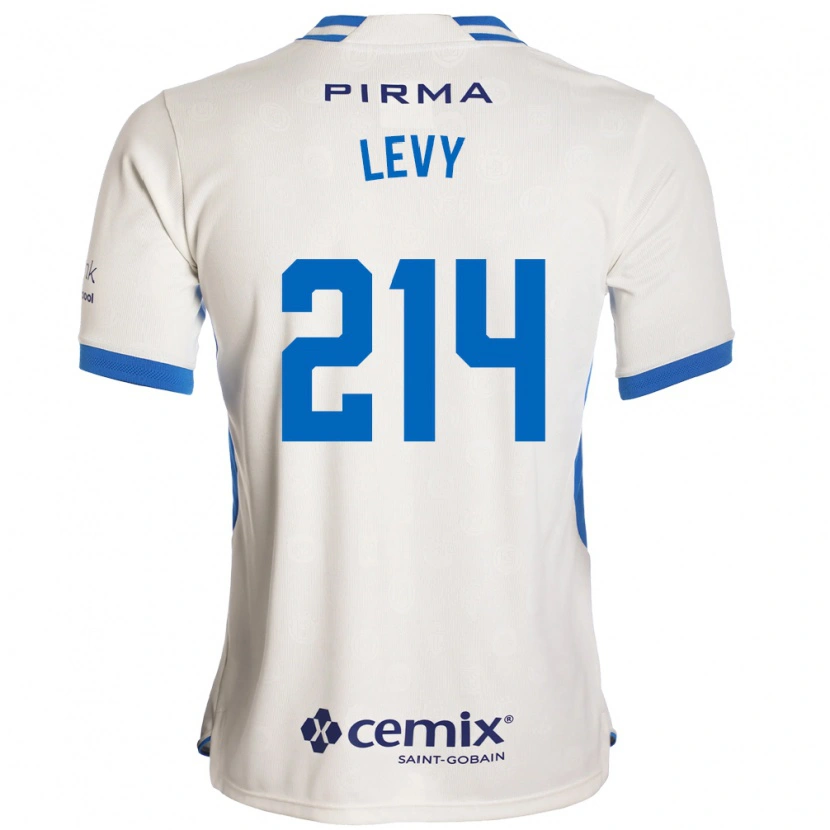 Danxen Mann Mateo Levy #214 Hvit Blå Rød Bortetrøye Drakt Trøye 2026/27 Skjorter T-Skjorte