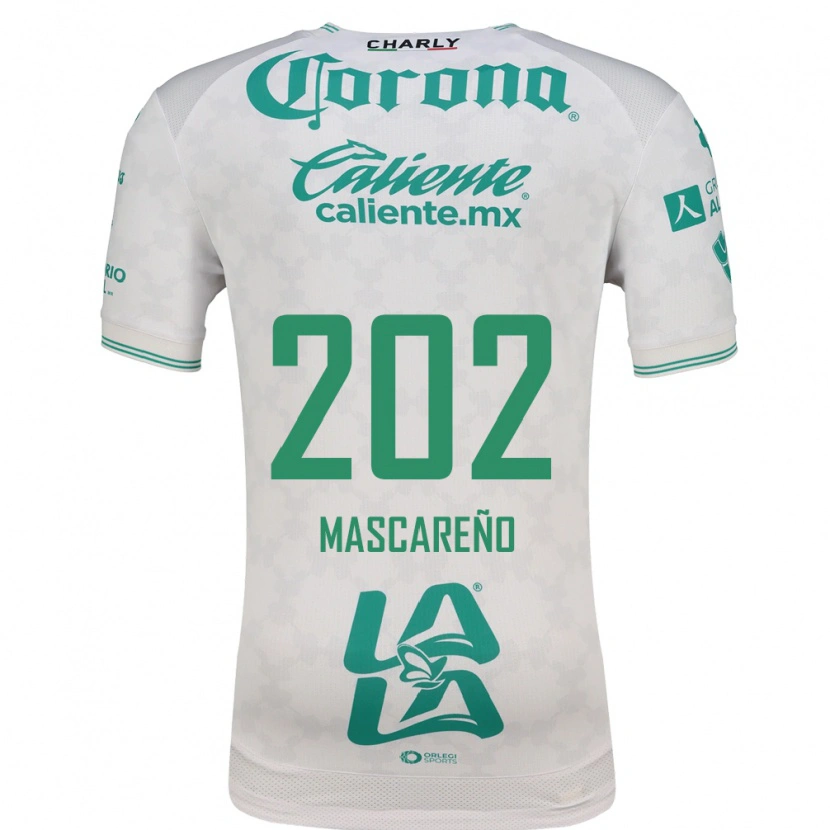 Danxen Mann Luis Mascareño #202 Lysegrønn Hvit Bortetrøye Drakt Trøye 2026/27 Skjorter T-Skjorte