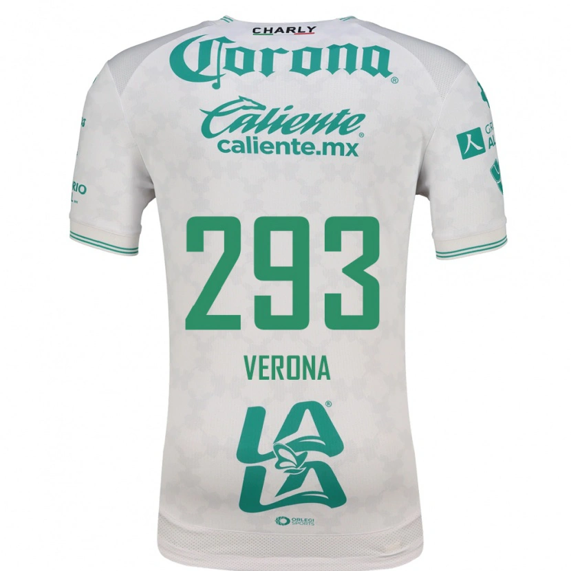 Danxen Mann Jesús Verona #293 Lysegrønn Hvit Bortetrøye Drakt Trøye 2026/27 Skjorter T-Skjorte