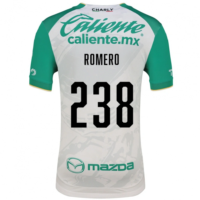 Danxen Mann Paulo Romero #238 Lysegrønn Hvit Bortetrøye Drakt Trøye 2026/27 Skjorter T-Skjorte