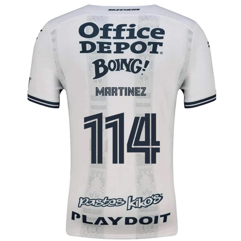 Danxen Mann Jesús Martínez #114 Rød Hvit Svart Bortetrøye Drakt Trøye 2026/27 Skjorter T-Skjorte