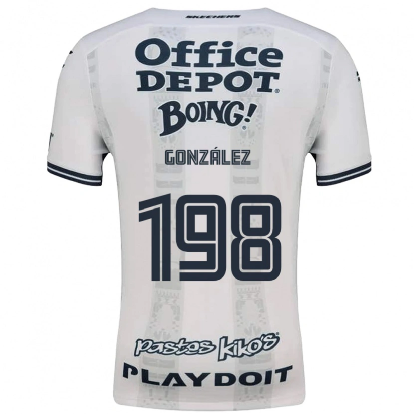 Danxen Mann Osvaldo González #198 Rød Hvit Svart Bortetrøye Drakt Trøye 2026/27 Skjorter T-Skjorte