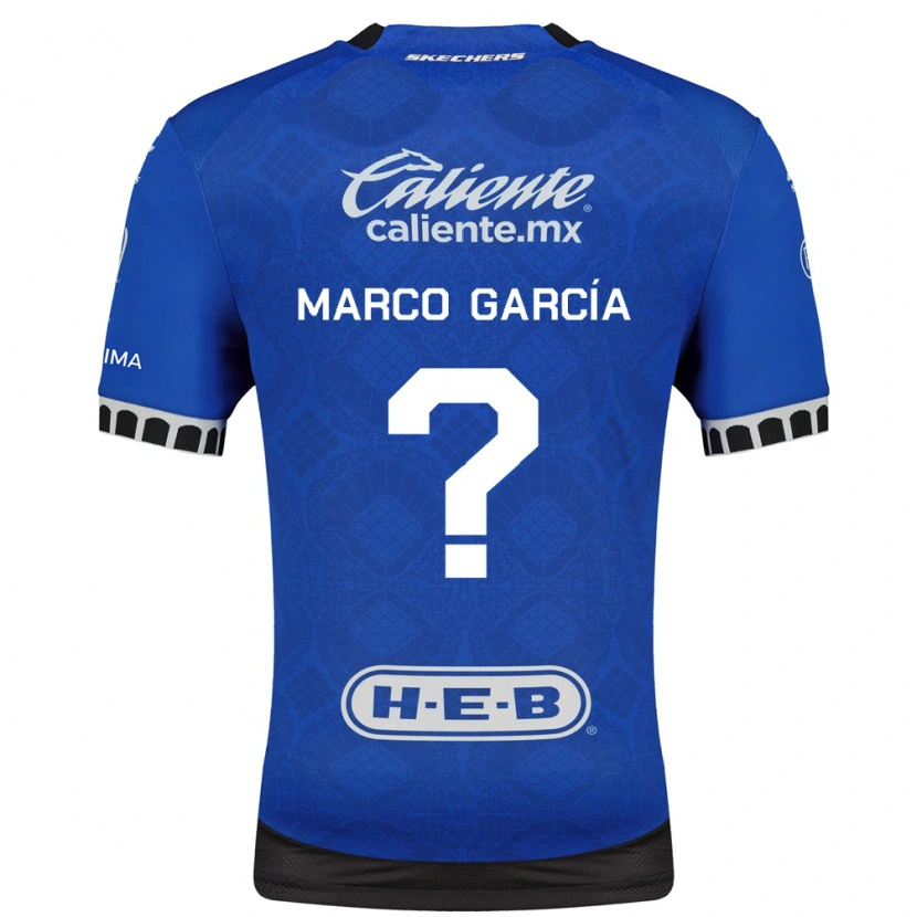 Danxen Mann Marco Garcia #0 Kongelig Blå Hvit Svart Bortetrøye Drakt Trøye 2026/27 Skjorter T-Skjorte