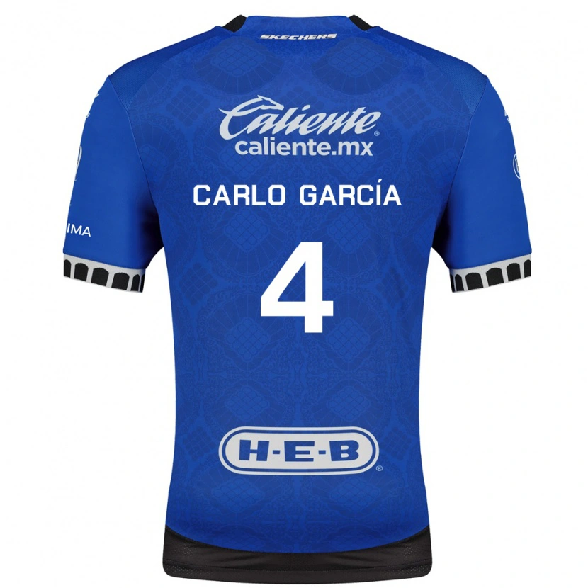 Danxen Mann Carlo García #4 Kongelig Blå Hvit Svart Bortetrøye Drakt Trøye 2026/27 Skjorter T-Skjorte