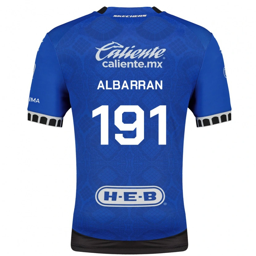 Danxen Mann Emilio Albarran #191 Kongelig Blå Hvit Svart Bortetrøye Drakt Trøye 2026/27 Skjorter T-Skjorte