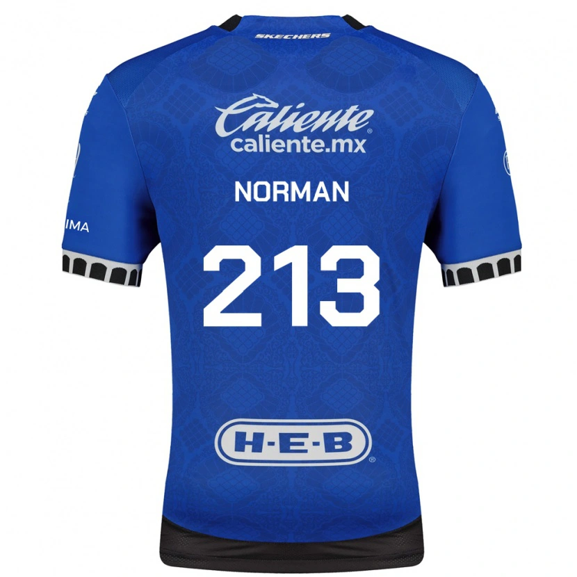 Danxen Mann Humberto Norman #213 Kongelig Blå Hvit Svart Bortetrøye Drakt Trøye 2026/27 Skjorter T-Skjorte