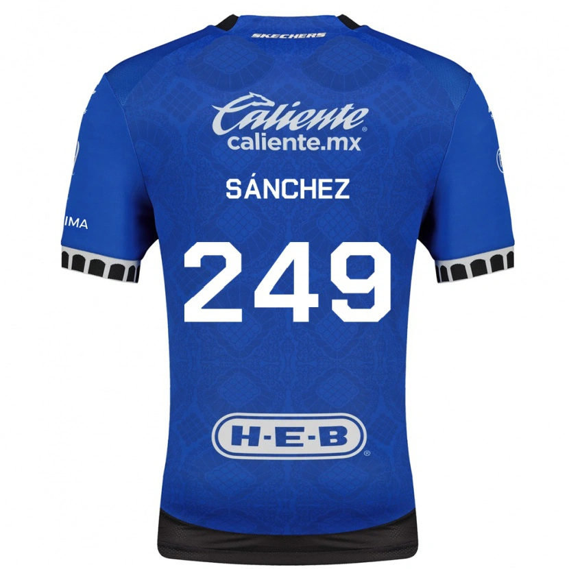 Danxen Mann Sergio Sánchez #249 Kongelig Blå Hvit Svart Bortetrøye Drakt Trøye 2026/27 Skjorter T-Skjorte