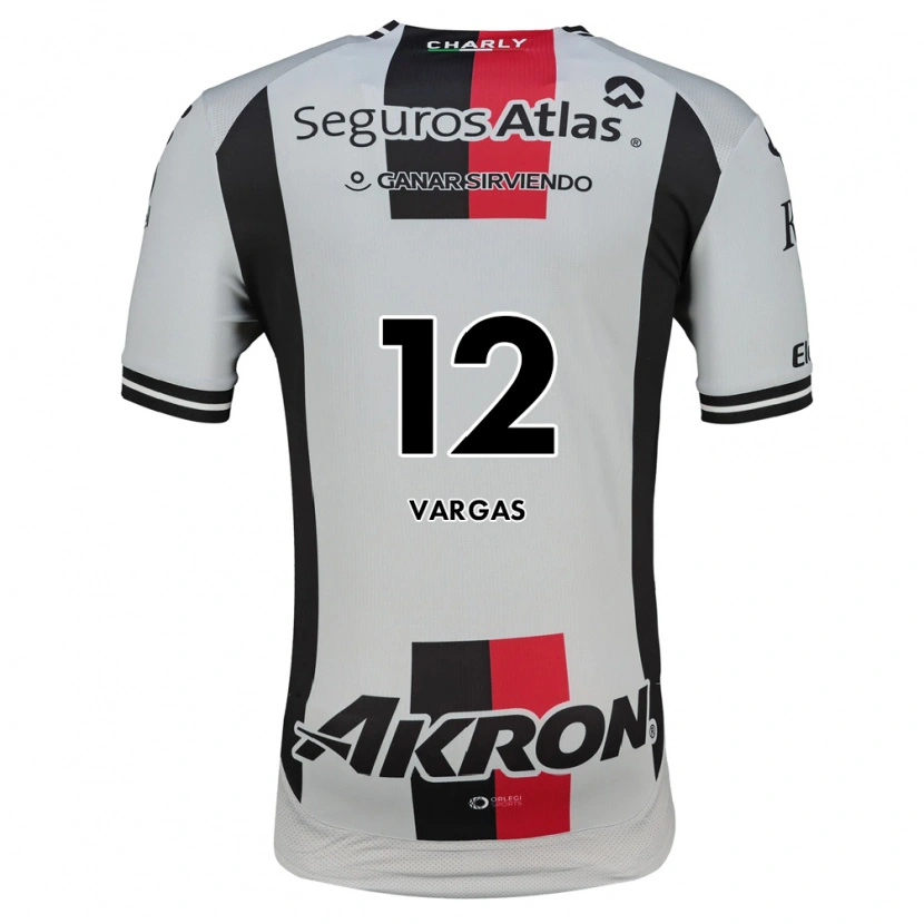 Danxen Mann Camilo Vargas #12 Hvit Rød Svart Bortetrøye Drakt Trøye 2026/27 Skjorter T-Skjorte