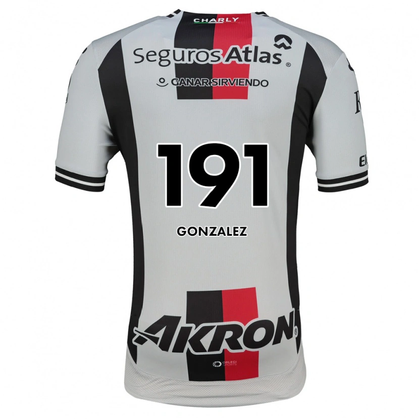 Danxen Mann Juan González #191 Hvit Rød Svart Bortetrøye Drakt Trøye 2026/27 Skjorter T-Skjorte