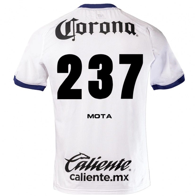 Danxen Mann Diego Mota #237 Hvit Blå Svart Bortetrøye Drakt Trøye 2026/27 Skjorter T-Skjorte