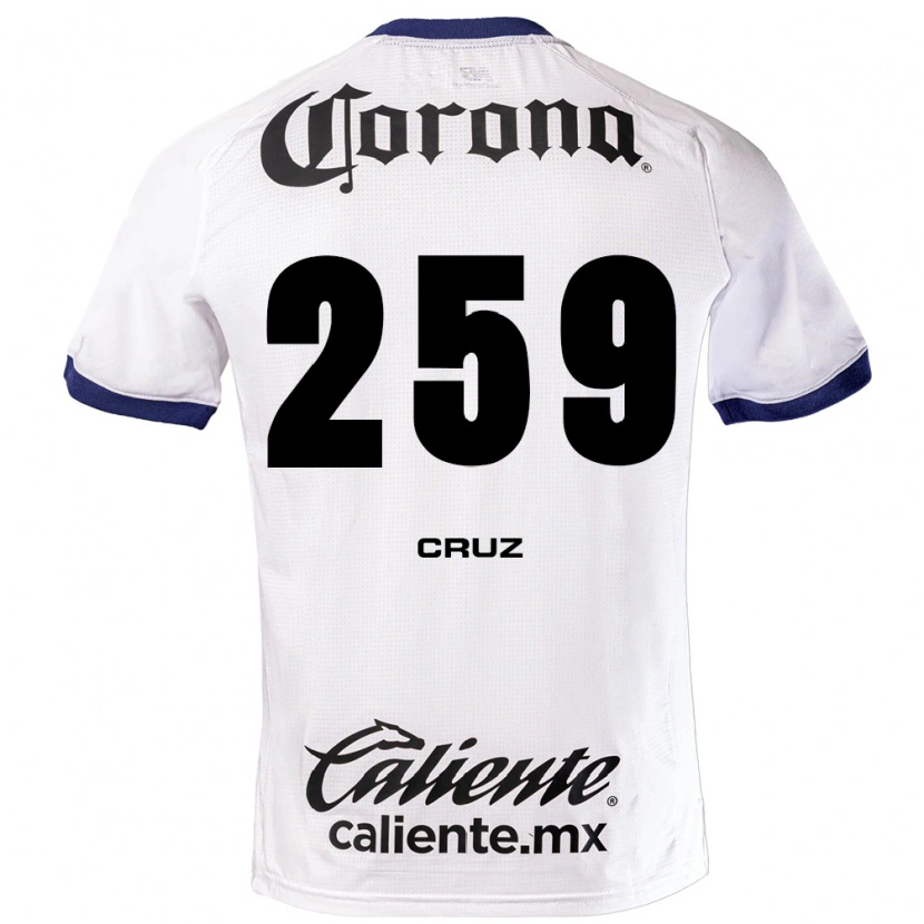 Danxen Mann Eder Cruz #259 Hvit Blå Svart Bortetrøye Drakt Trøye 2026/27 Skjorter T-Skjorte