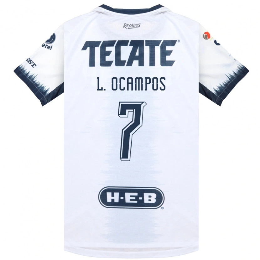 Danxen Mann Lucas Ocampos #7 Hvit Blekksvart Rød Bortetrøye Drakt Trøye 2026/27 Skjorter T-Skjorte