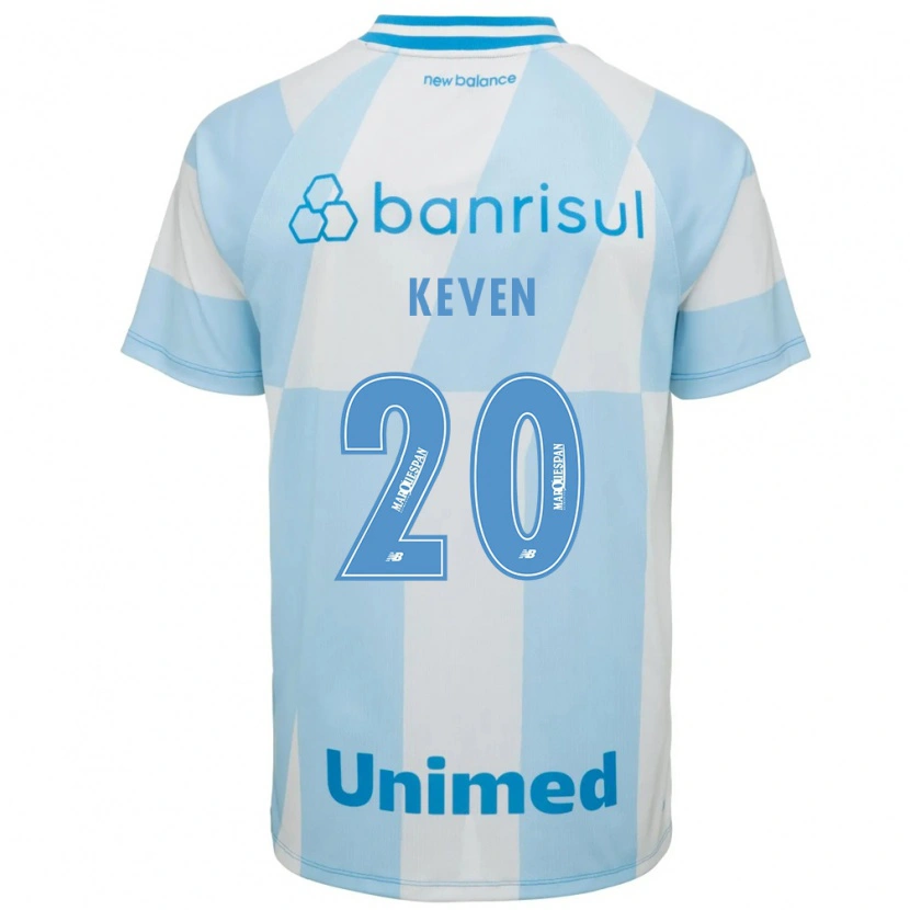 Danxen Mann Gabriel Keven #20 Lyseblå Hvit Bortetrøye Drakt Trøye 2026/27 Skjorter T-Skjorte