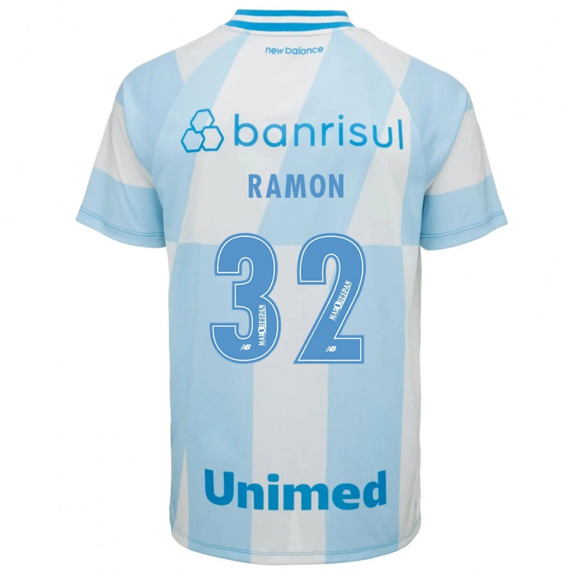 Danxen Mann Vitor Ramon #32 Lyseblå Hvit Bortetrøye Drakt Trøye 2026/27 Skjorter T-Skjorte