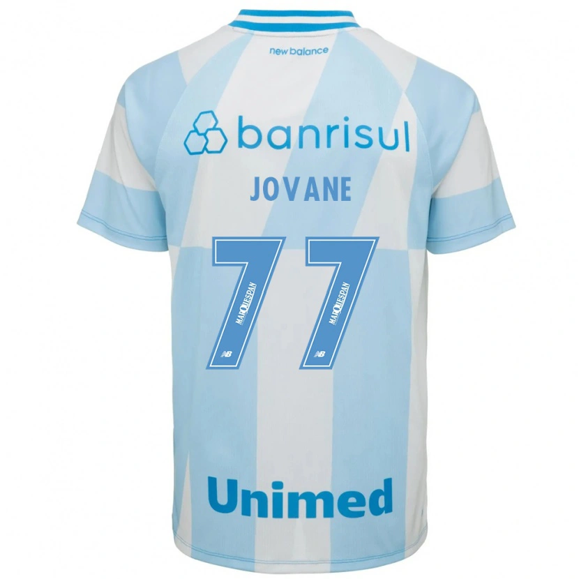 Danxen Mann Jovane Cabral #77 Lyseblå Hvit Bortetrøye Drakt Trøye 2026/27 Skjorter T-Skjorte