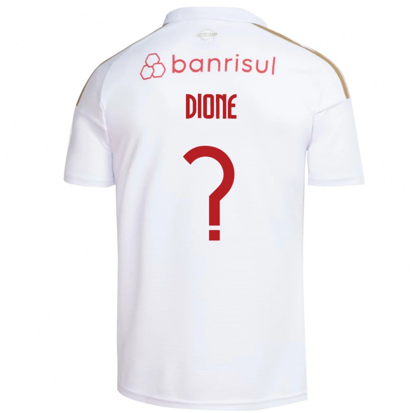 Danxen Mann Dione #0 Hvit Rød Bortetrøye Drakt Trøye 2026/27 Skjorter T-Skjorte