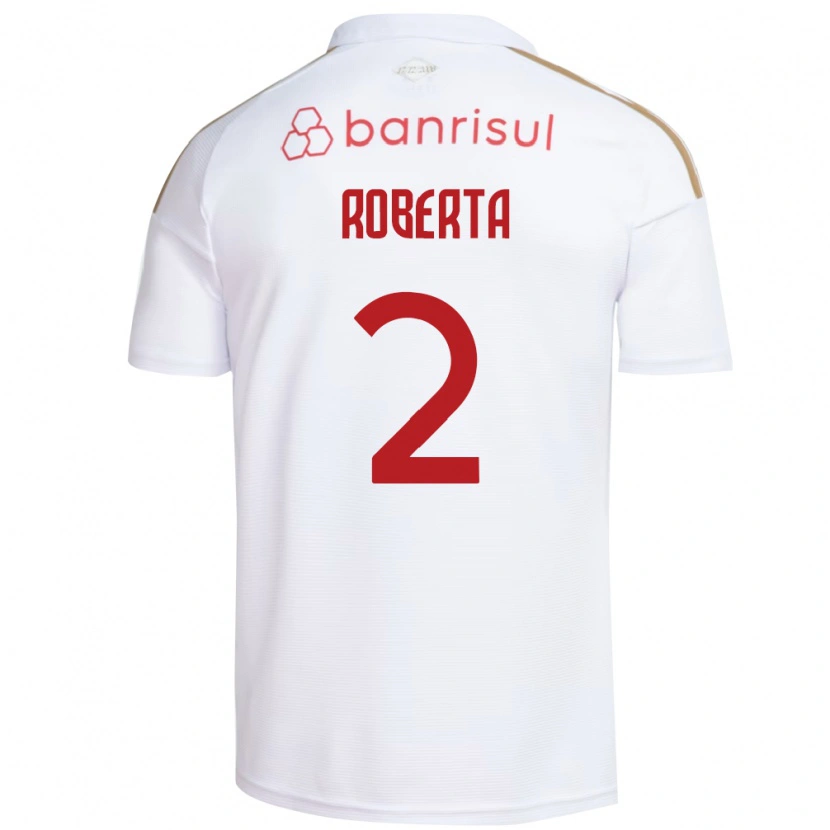 Danxen Mann Roberta #2 Hvit Rød Bortetrøye Drakt Trøye 2026/27 Skjorter T-Skjorte