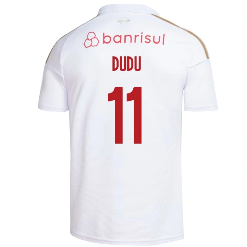 Danxen Mann Dudu #11 Hvit Rød Bortetrøye Drakt Trøye 2026/27 Skjorter T-Skjorte
