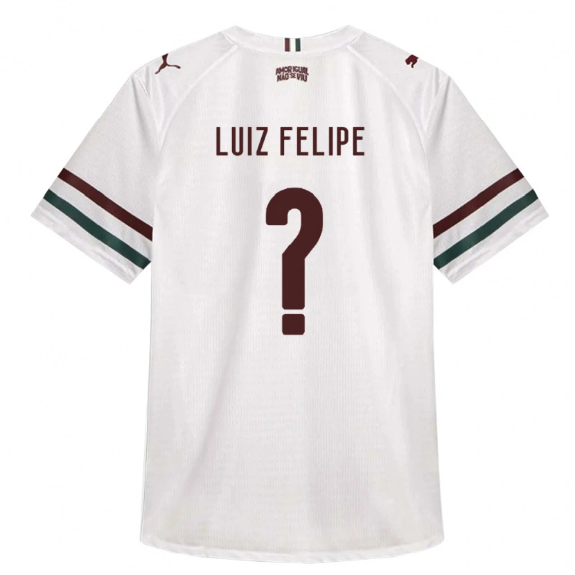 Danxen Mann Luiz Felipe #0 Hvit Grønn Burgund Bortetrøye Drakt Trøye 2026/27 Skjorter T-Skjorte