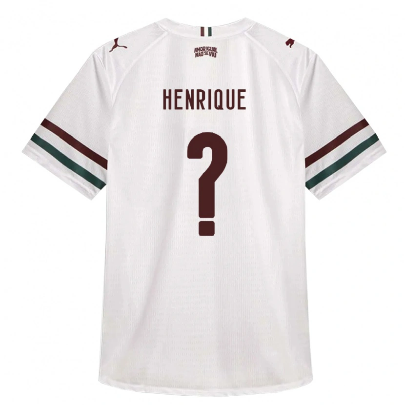 Danxen Mann Henrique #0 Hvit Grønn Burgund Bortetrøye Drakt Trøye 2026/27 Skjorter T-Skjorte