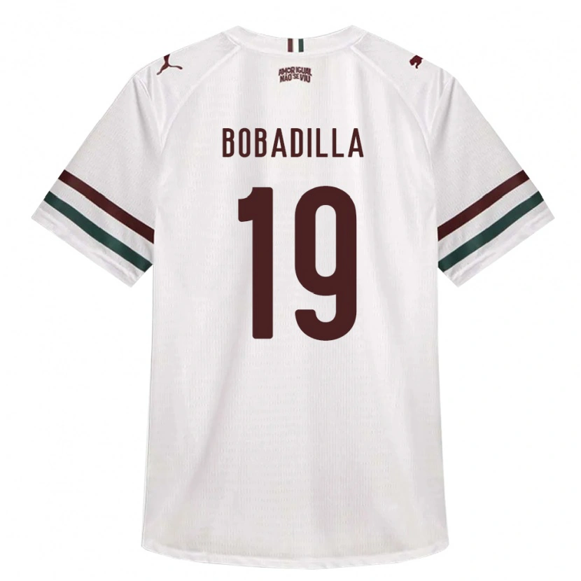 Danxen Mann Raul Bobadilla #19 Hvit Grønn Burgund Bortetrøye Drakt Trøye 2026/27 Skjorter T-Skjorte