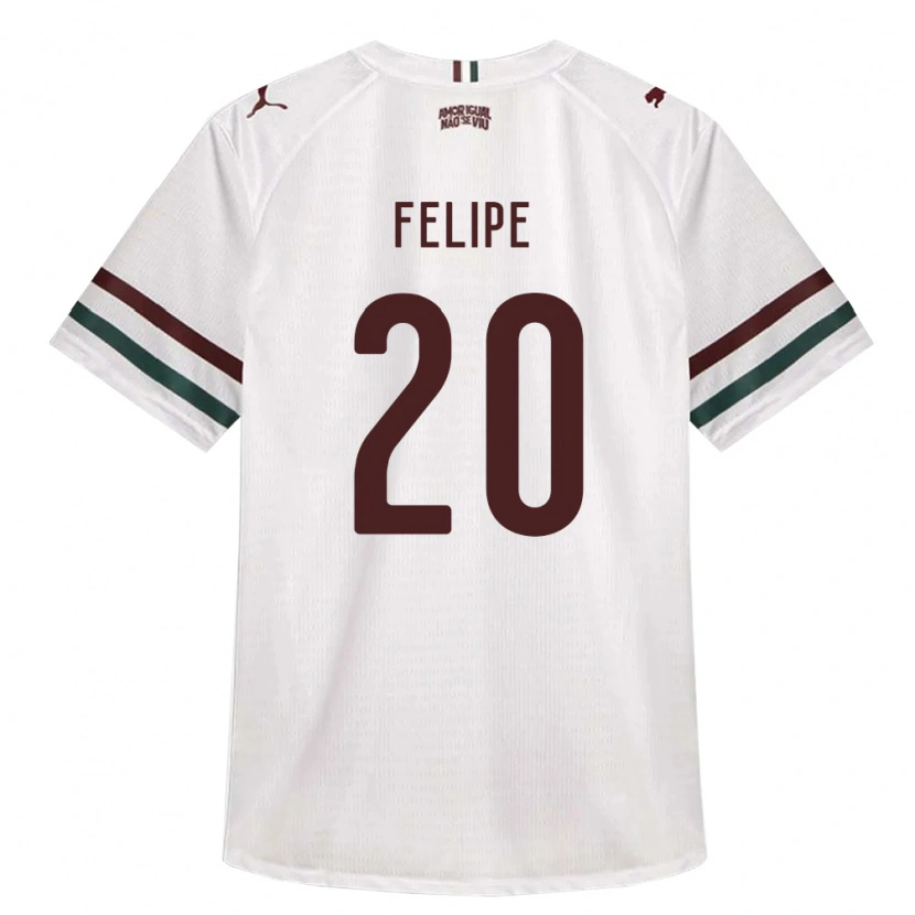 Danxen Mann Yago Felipe #20 Hvit Grønn Burgund Bortetrøye Drakt Trøye 2026/27 Skjorter T-Skjorte