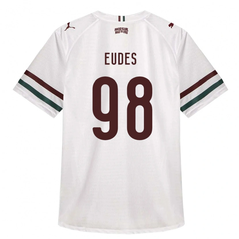 Danxen Mann Vitor Eudes #98 Hvit Grønn Burgund Bortetrøye Drakt Trøye 2026/27 Skjorter T-Skjorte