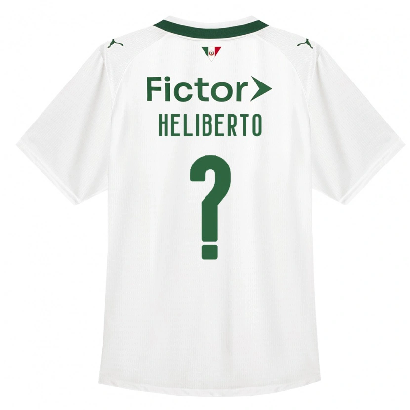 Danxen Mann Heliberto #0 Grønn Hvit Bortetrøye Drakt Trøye 2026/27 Skjorter T-Skjorte
