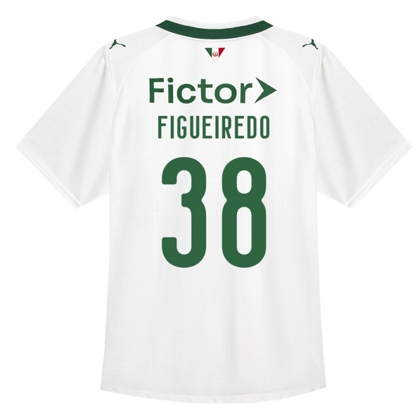 Danxen Mann Figueiredo #38 Grønn Hvit Bortetrøye Drakt Trøye 2026/27 Skjorter T-Skjorte