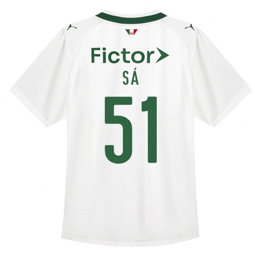 Danxen Mann Luiz Sá #51 Grønn Hvit Bortetrøye Drakt Trøye 2026/27 Skjorter T-Skjorte