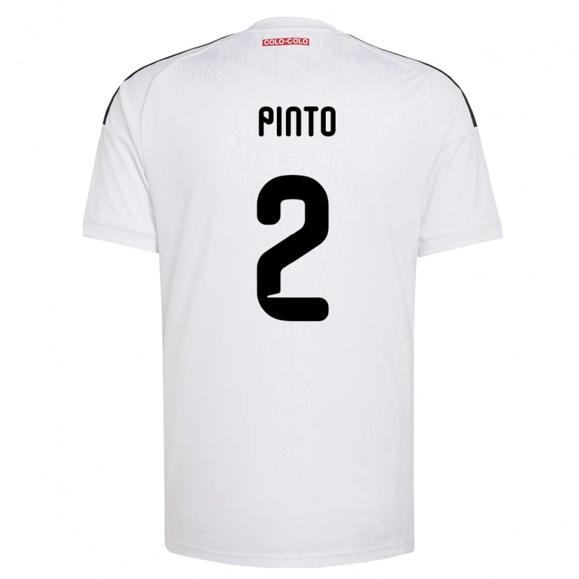 Danxen Dame Matías Pinto #2 Hvit Svart Hjemmetrøye Drakt Trøye 2026/27 Skjorter T-Skjorte