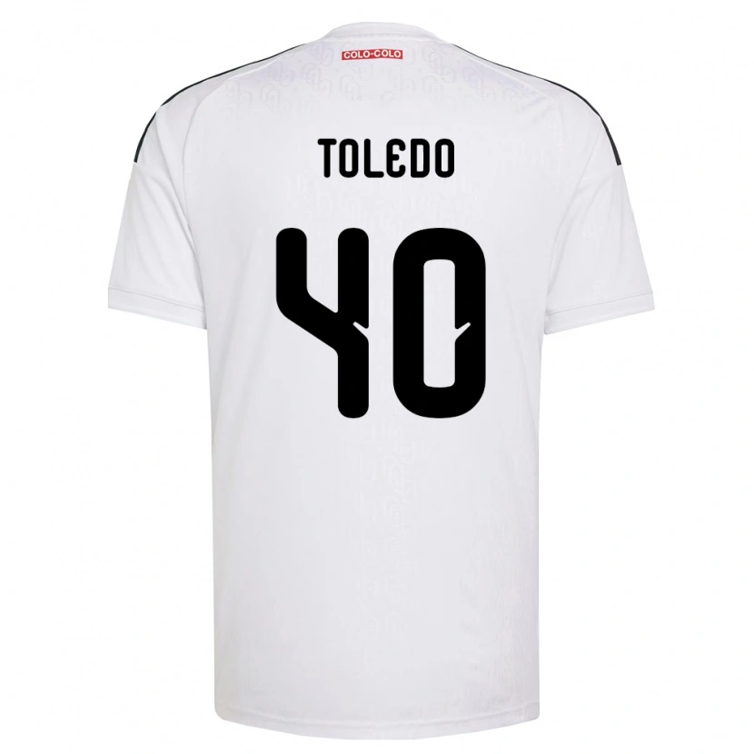 Danxen Dame Miguel Toledo #40 Hvit Svart Hjemmetrøye Drakt Trøye 2026/27 Skjorter T-Skjorte