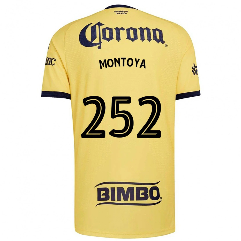 Danxen Dame Diego Montoya #252 Gul Rød Svart Hjemmetrøye Drakt Trøye 2026/27 Skjorter T-Skjorte