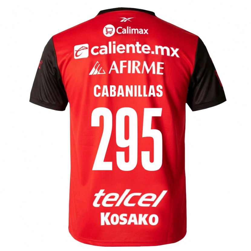 Danxen Dame Osvaldo Cabanillas #295 Svart Rød Hjemmetrøye Drakt Trøye 2026/27 Skjorter T-Skjorte