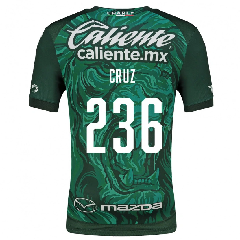 Danxen Dame Héctor Cruz #236 Grønn Svart Hjemmetrøye Drakt Trøye 2026/27 Skjorter T-Skjorte
