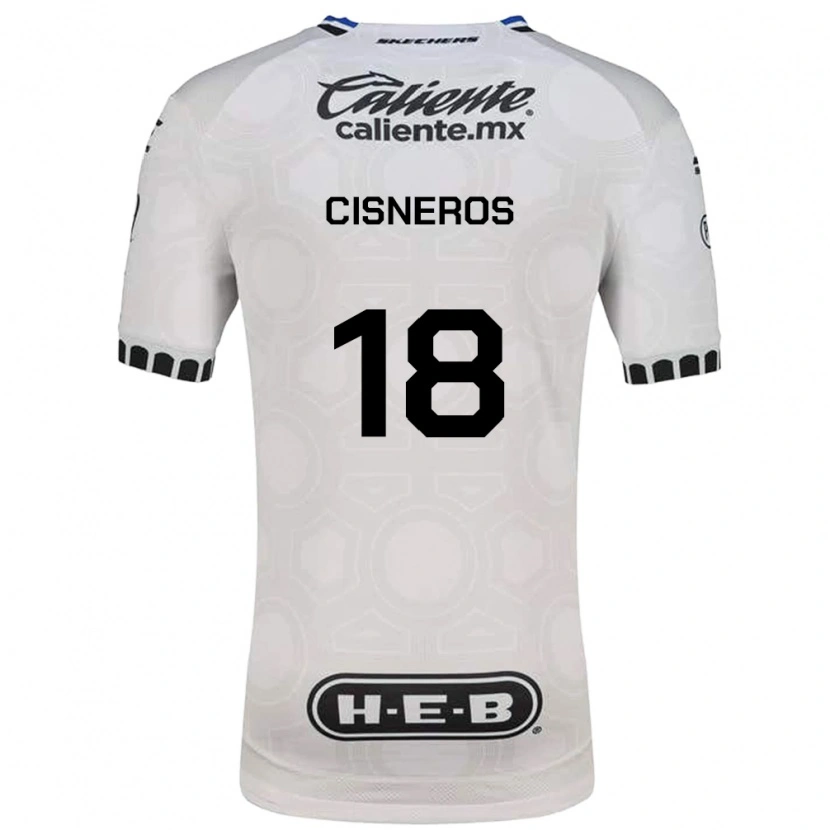 Danxen Dame Ronaldo Cisneros #18 Hvit Svart Blå Hjemmetrøye Drakt Trøye 2026/27 Skjorter T-Skjorte
